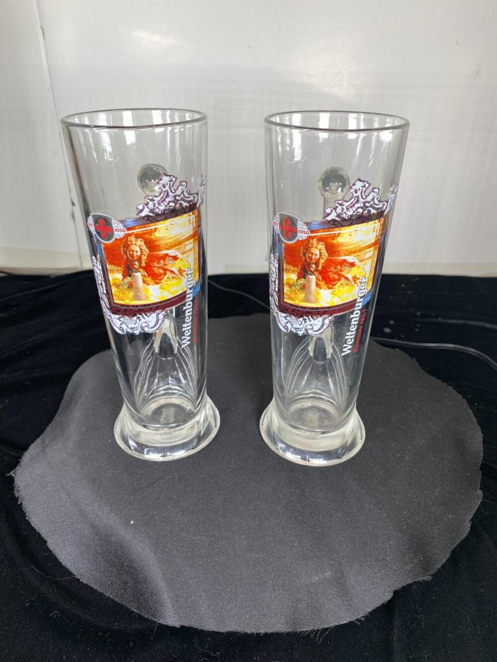 Two WELTENBURGER Edition No.1 GERMAN BEER MUG by RASTAL - Sold as a Set